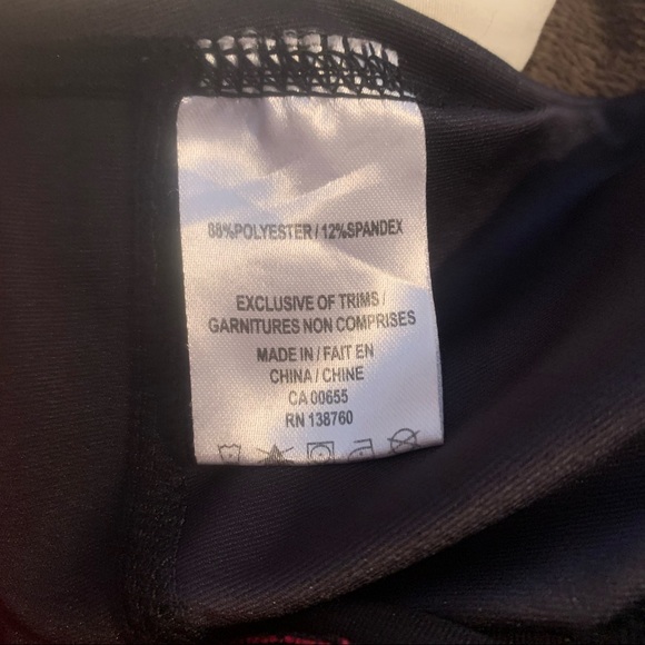 Hyba Activewear Floral/Stripes Capri - Picture 8 of 9